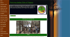 Desktop Screenshot of nottowayindians.org